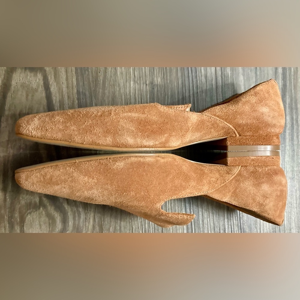 NWOB Able Women’s Size 6M Tobacco Colored Suede Lizbeth Loafers - Picture 10 of 10